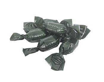 Chokladfylld mintkaramell