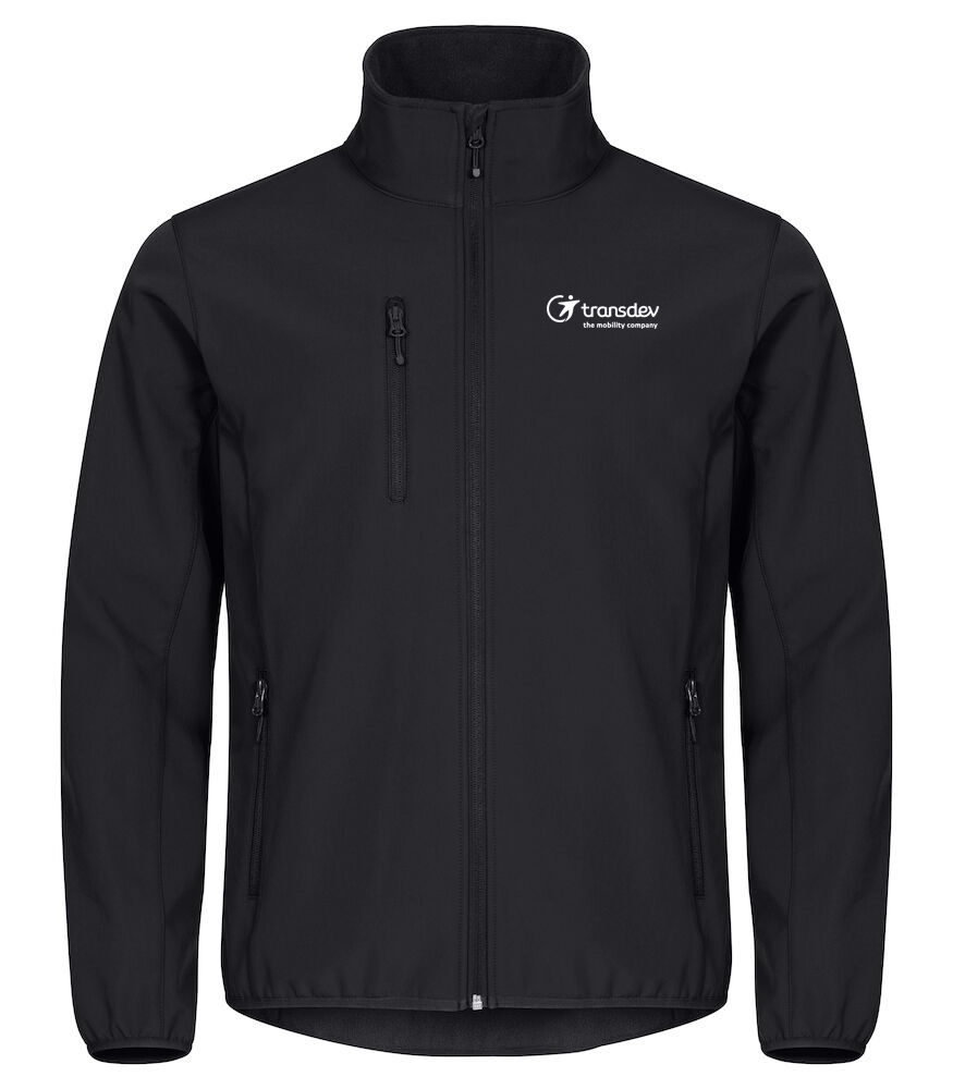 Softshelljacka Classic svart