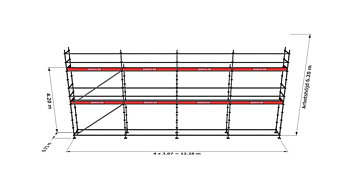 Modulställningspaket 13 (12x6m)