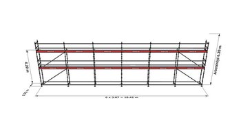 Modulställningspaket 16 (18x6m)