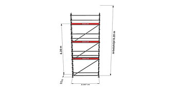 Modulställningspaket 17 (3x8m)