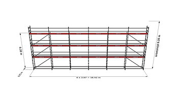 Modulställningspaket 22 (18x8m)