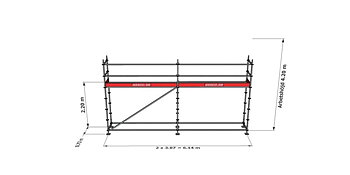 Modulställningspaket 2 (6x4m)