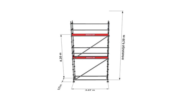 Modulställningspaket 9 (3x6m)