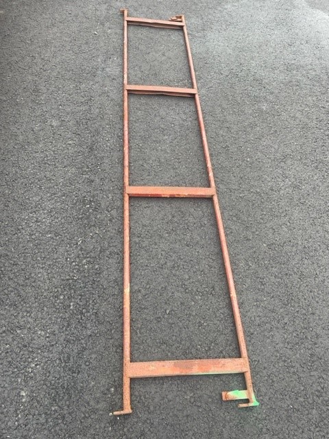 Skyddsräcke 250 cm Beg röd