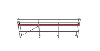 Rampaket 203 Stål 9x4m