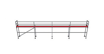 Rampaket 205 Stål 12 x 4m