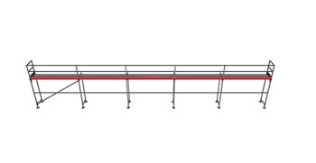 Rampaket 207 Stål 15 x 4m