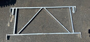 Skyddsräcke 300 cm NY Galvad
