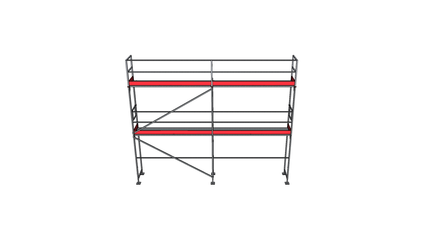 Rampaket 211 Stål 6 x 6m