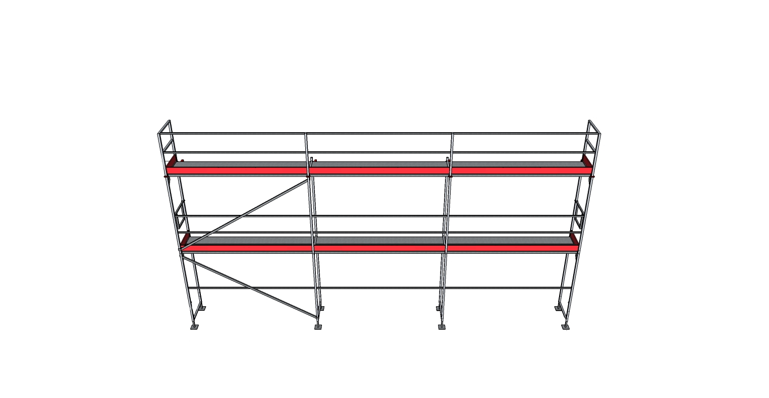 Rampaket 212 Stål 9 x 6m