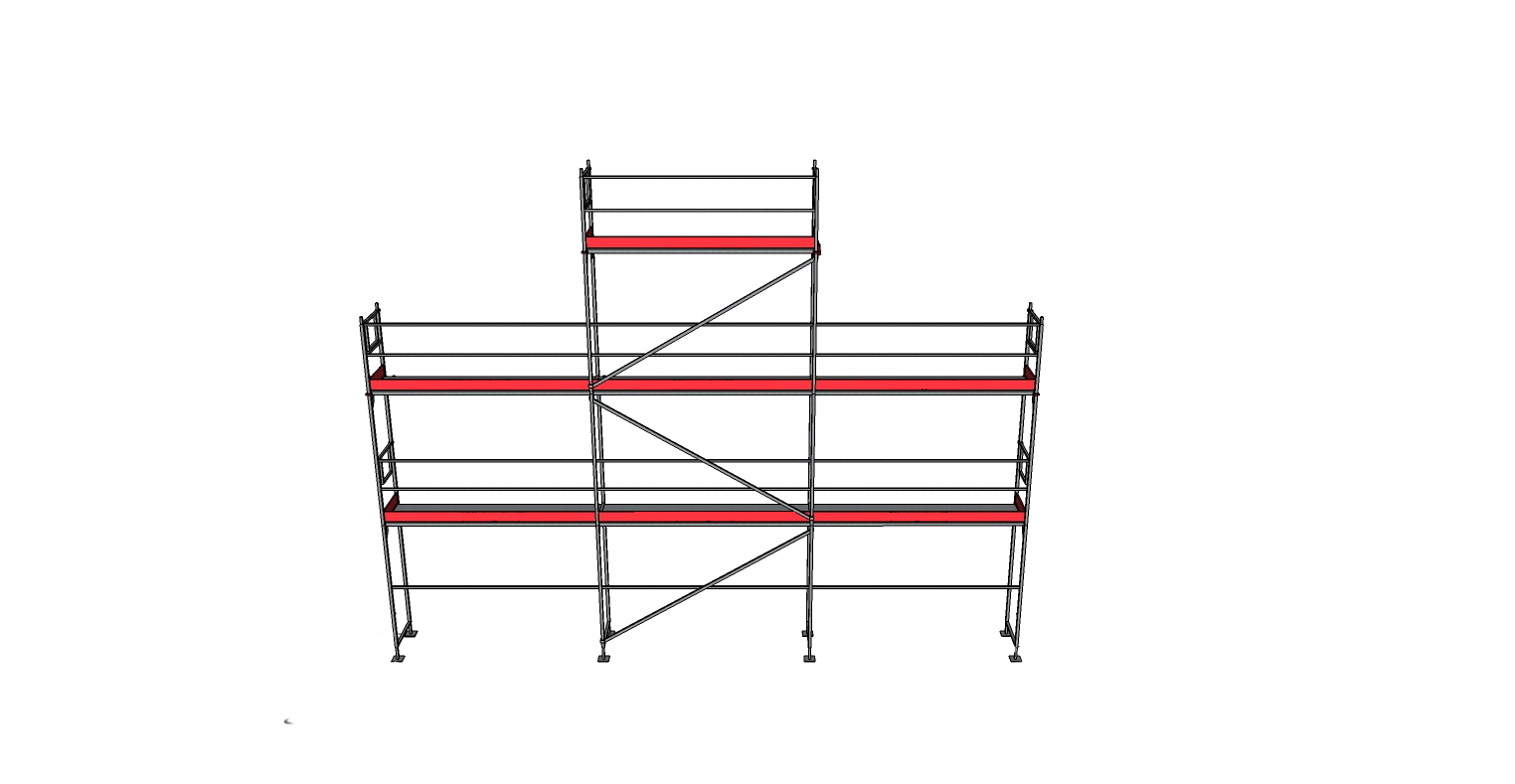 Rampaket 213 Stål 9 x 6m + topp