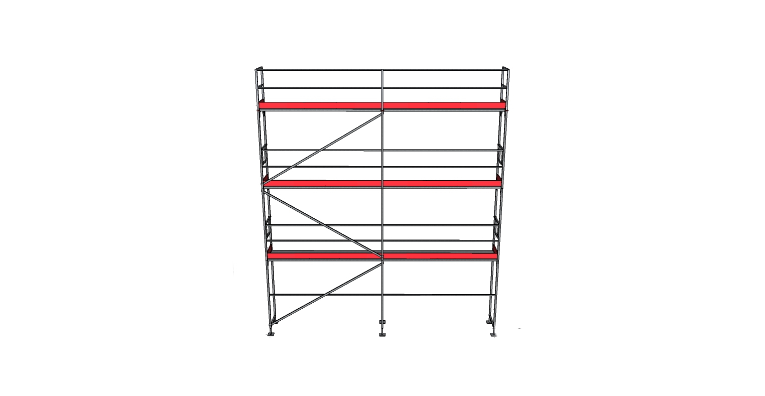 Rampaket 220 Stål 6 x 8m