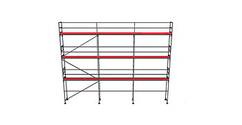 Rampaket 221 Stål 9 x 8m