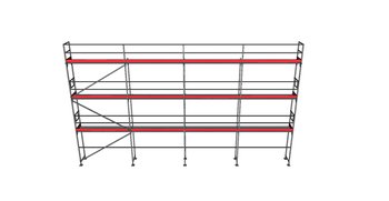 Rampaket 222 Stål 12 x 8m