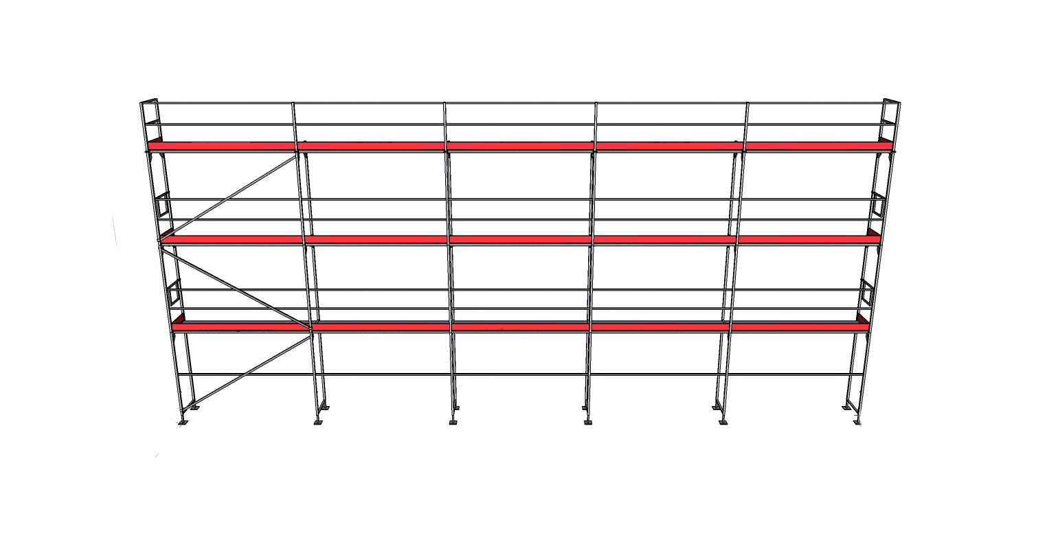 Rampaket 223 Stål 15 x 8m