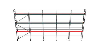 Rampaket 223 Stål 15 x 8m
