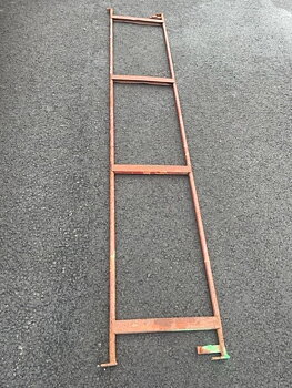 Skyddsräcke 300 cm Beg Röd