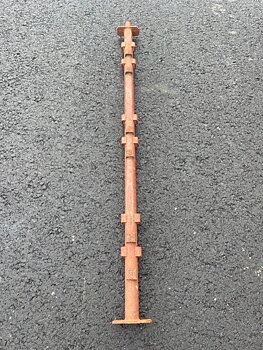 Spira 300 cm Beg Röd
