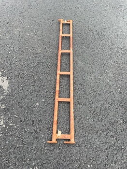 Längd/tvärbalk 160 cm Beg Röd
