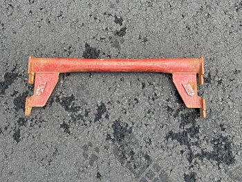 Enrörsbalk 0,72 cm Beg röd