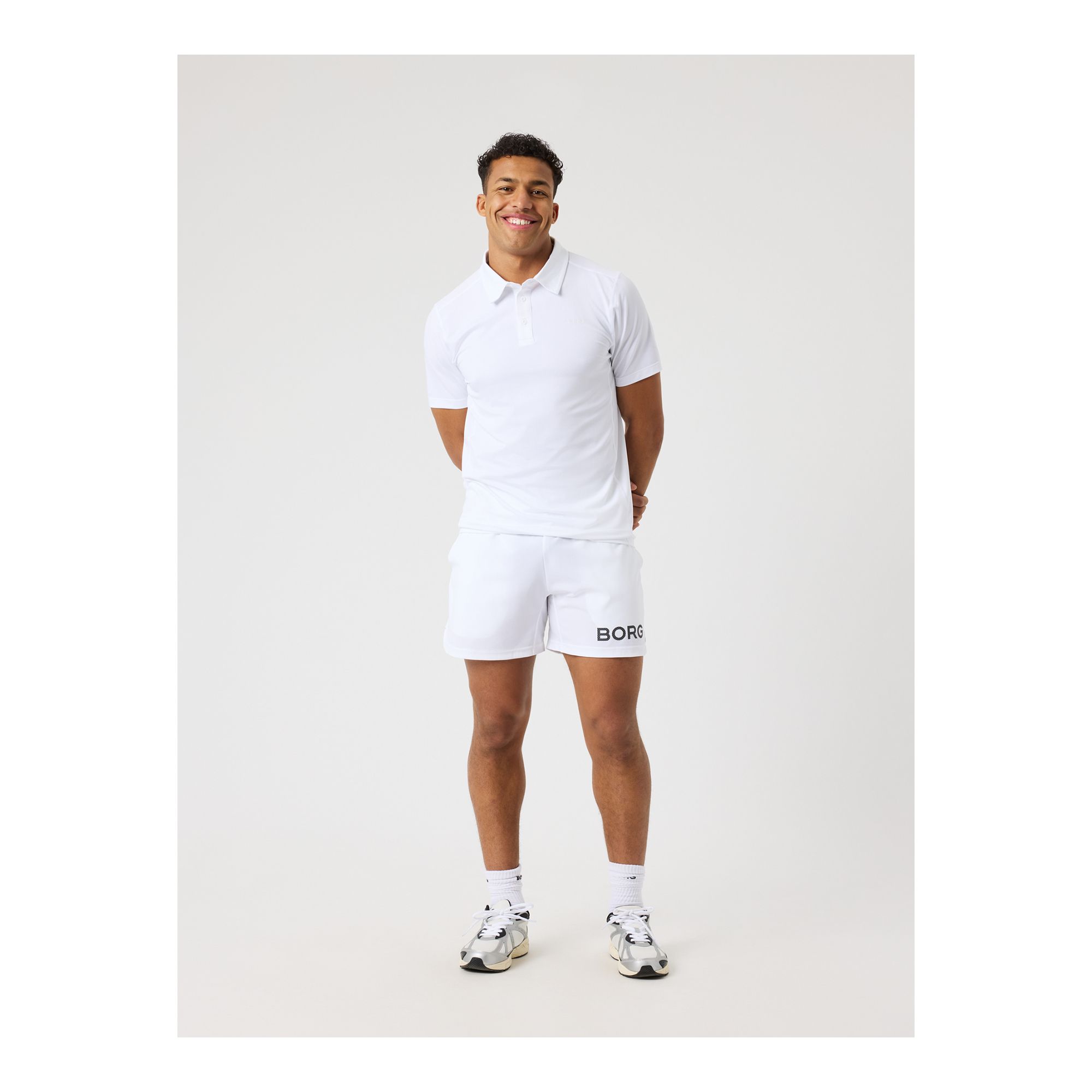 Björn Borg Borg Sports Polo Shirt - White - 4