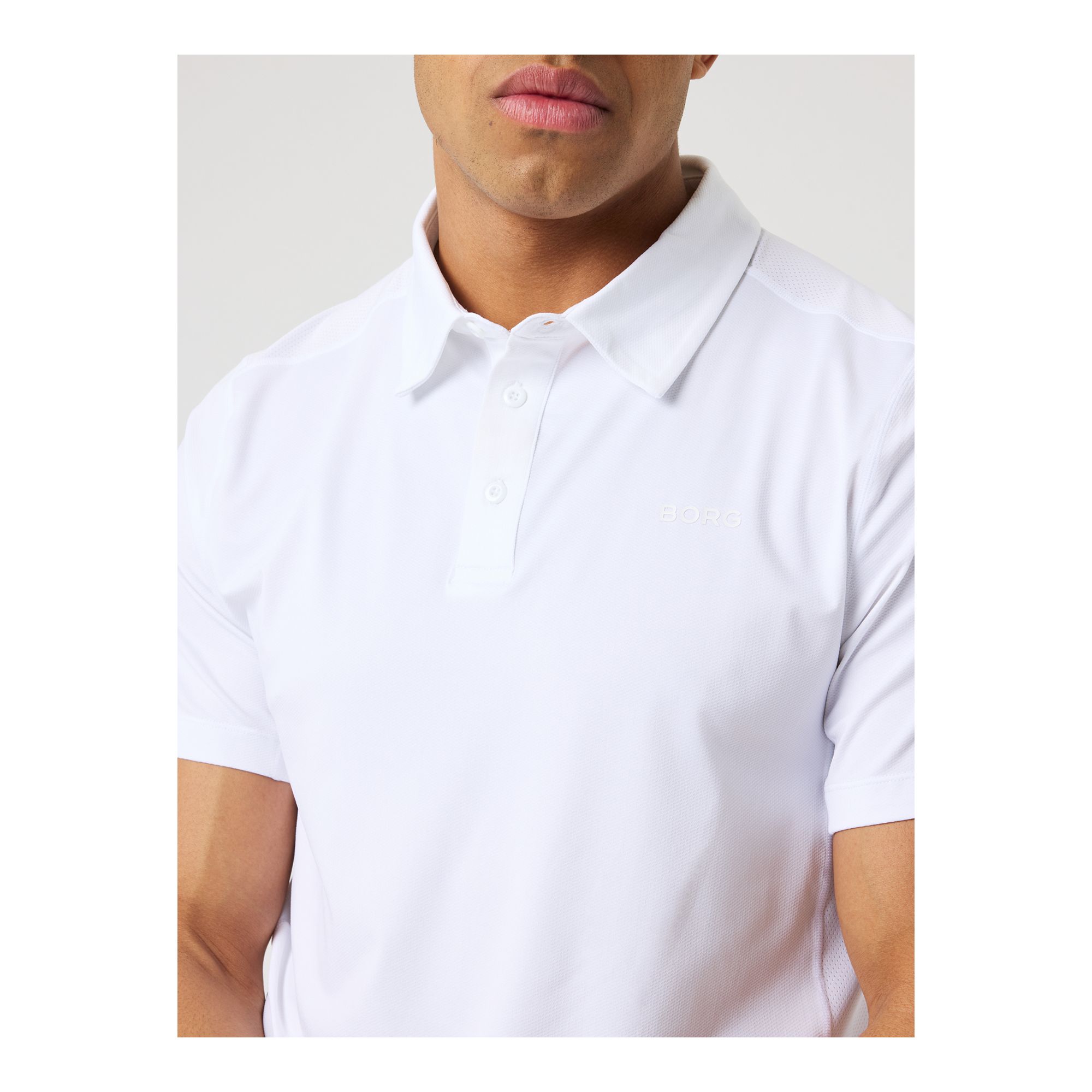 Björn Borg Borg Sports Polo Shirt - White - 5