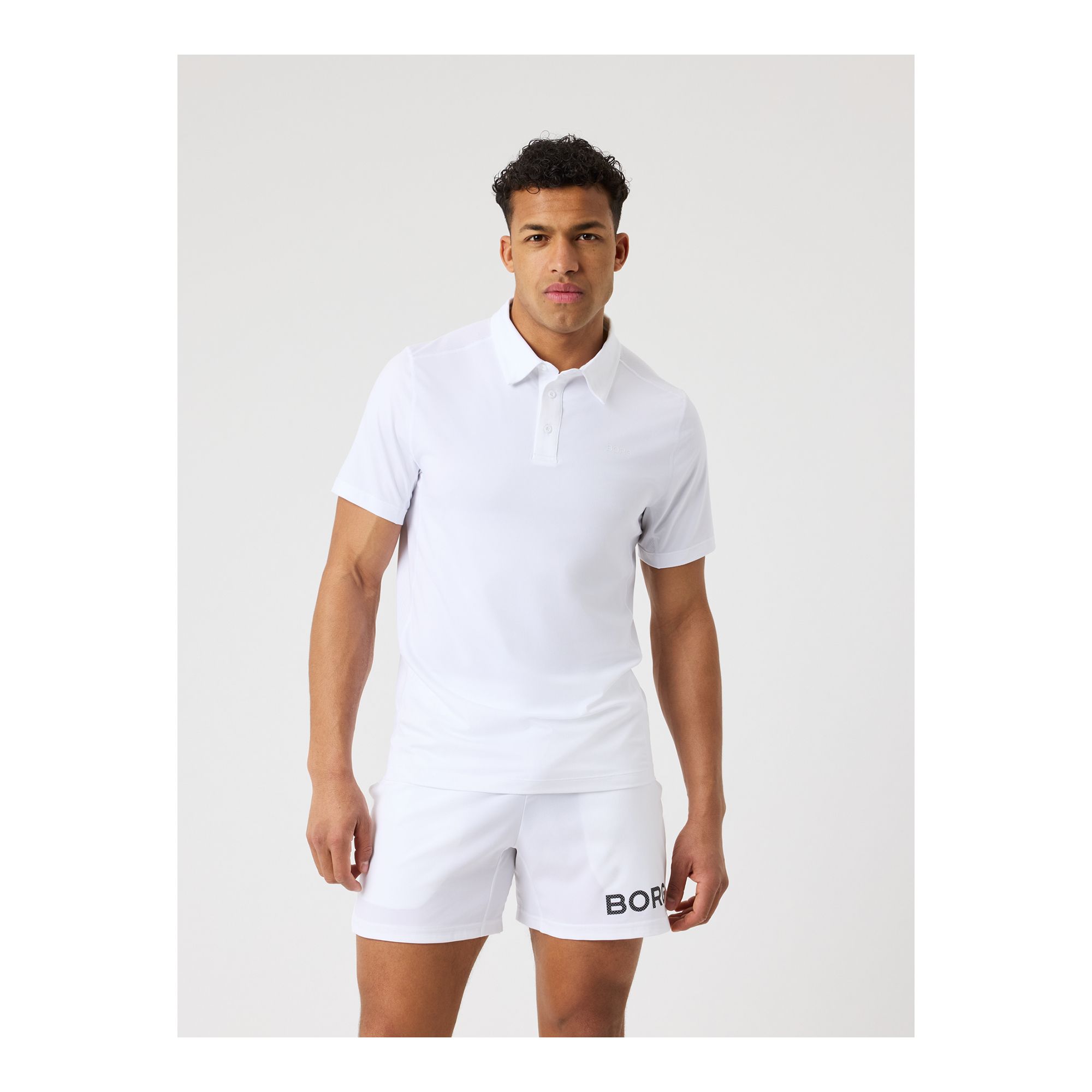 Björn Borg Borg Sports Polo Shirt - White - 2