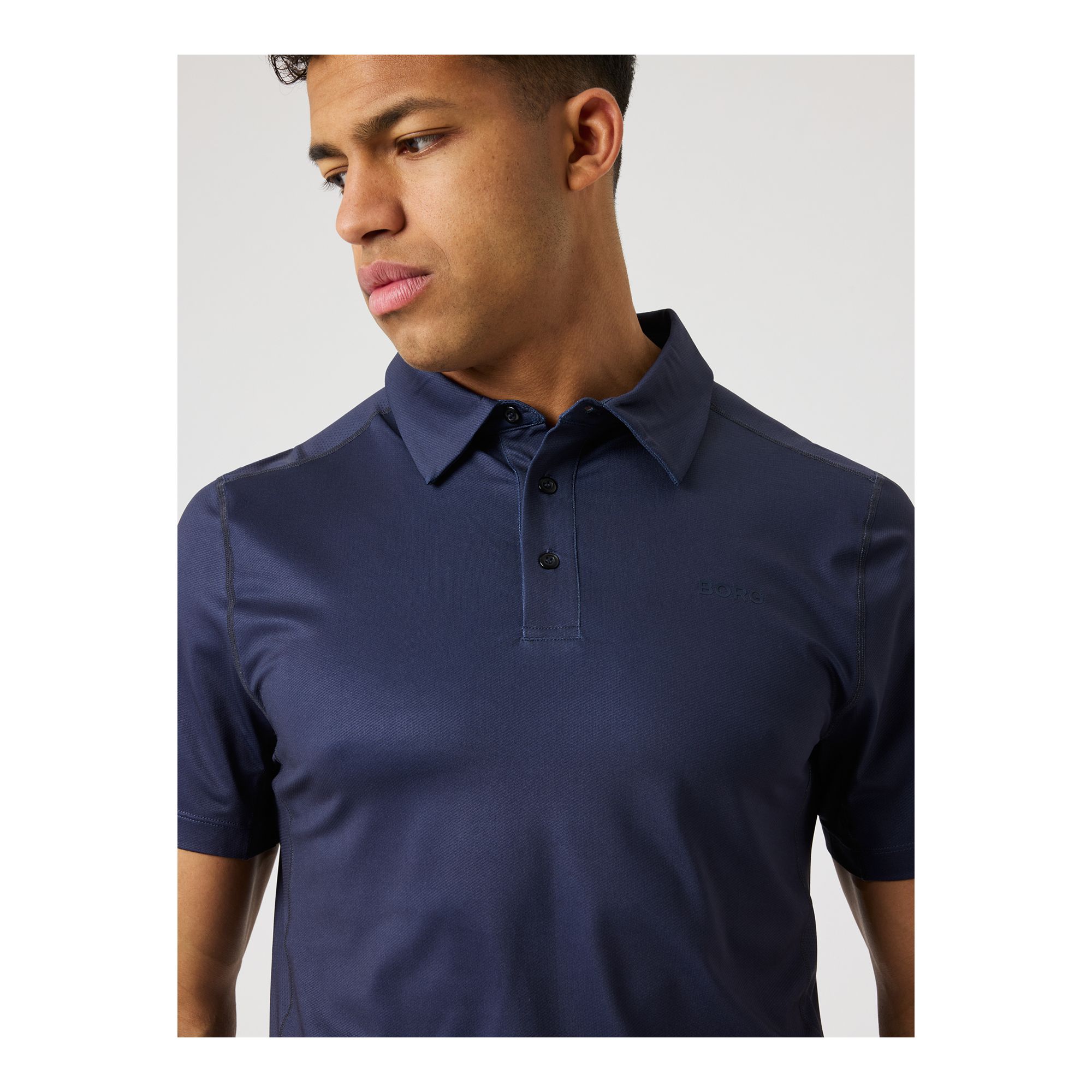 Björn Borg Borg Sports Polo Shirt - Navy - 4