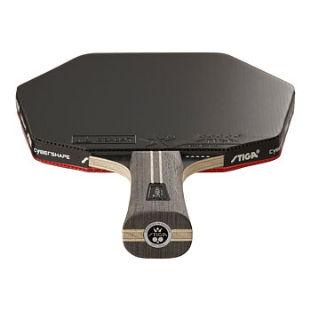Stiga Bat Pro Carbon Plus Cybershape 5-S Bordtennisracket