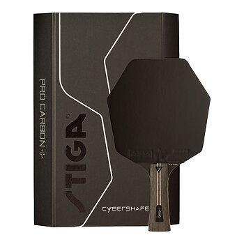 Stiga Bat Pro Carbon Plus Cybershape 5-S Bordtennisracket