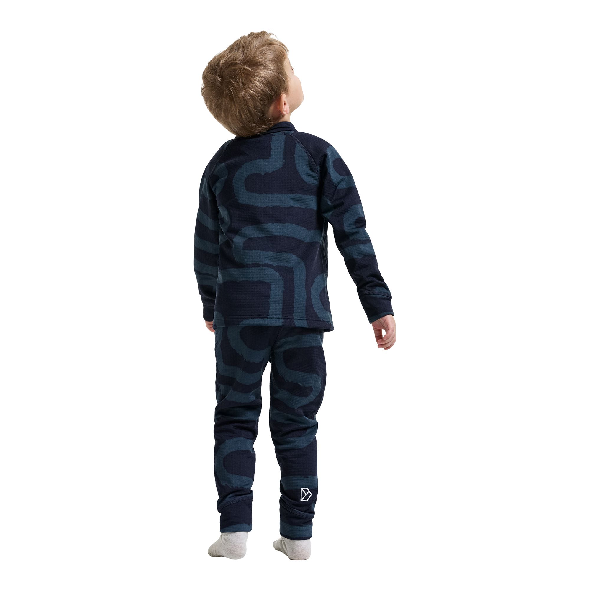 Didriksons Jadis Printed Kids' Set Underställ - 5