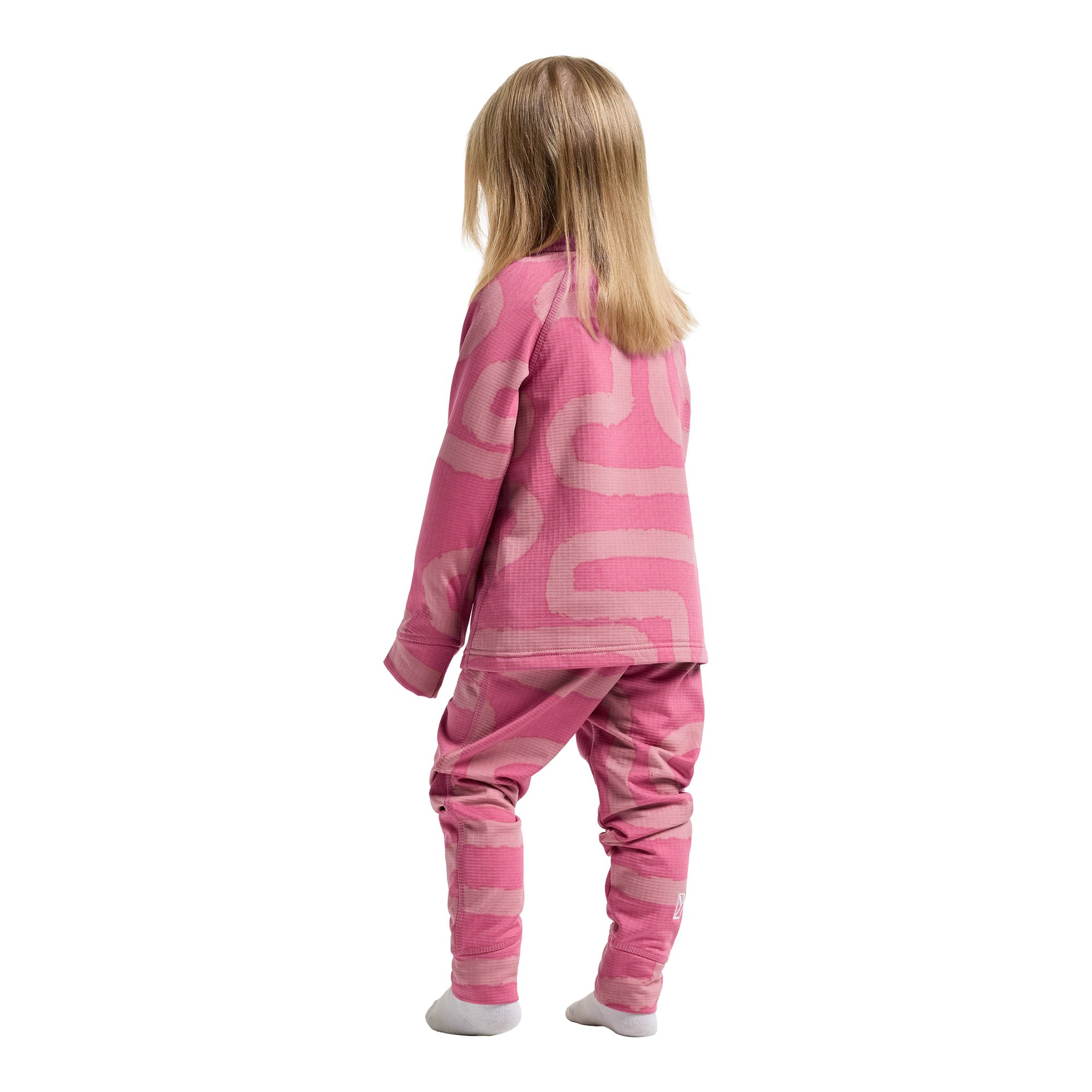 Didriksons Jadis Printed Kids' Set Underställ - 8