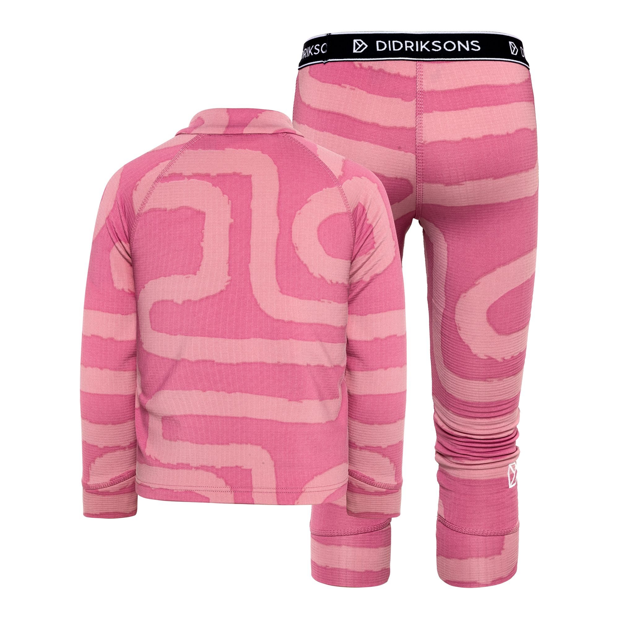 Didriksons Jadis Printed Kids' Set Underställ - 6