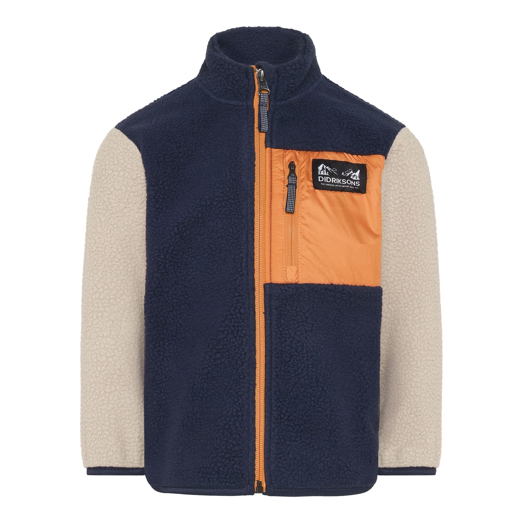 Didriksons Anten Kids Fullzip Fleecetröja