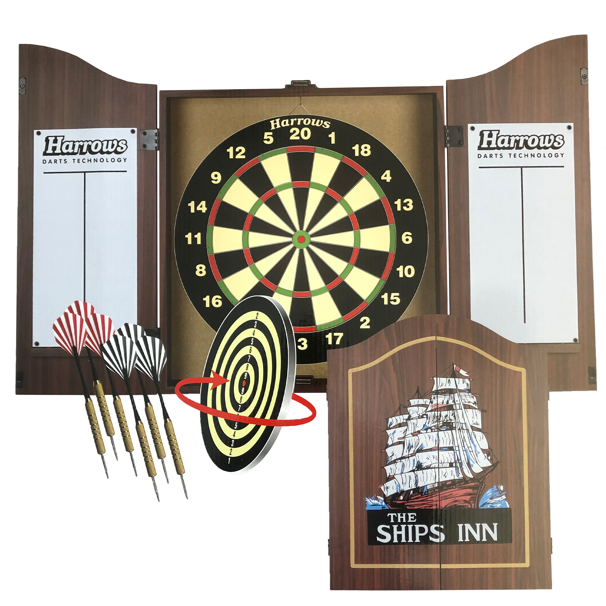 Harrows Ship Inn Cabinet Set