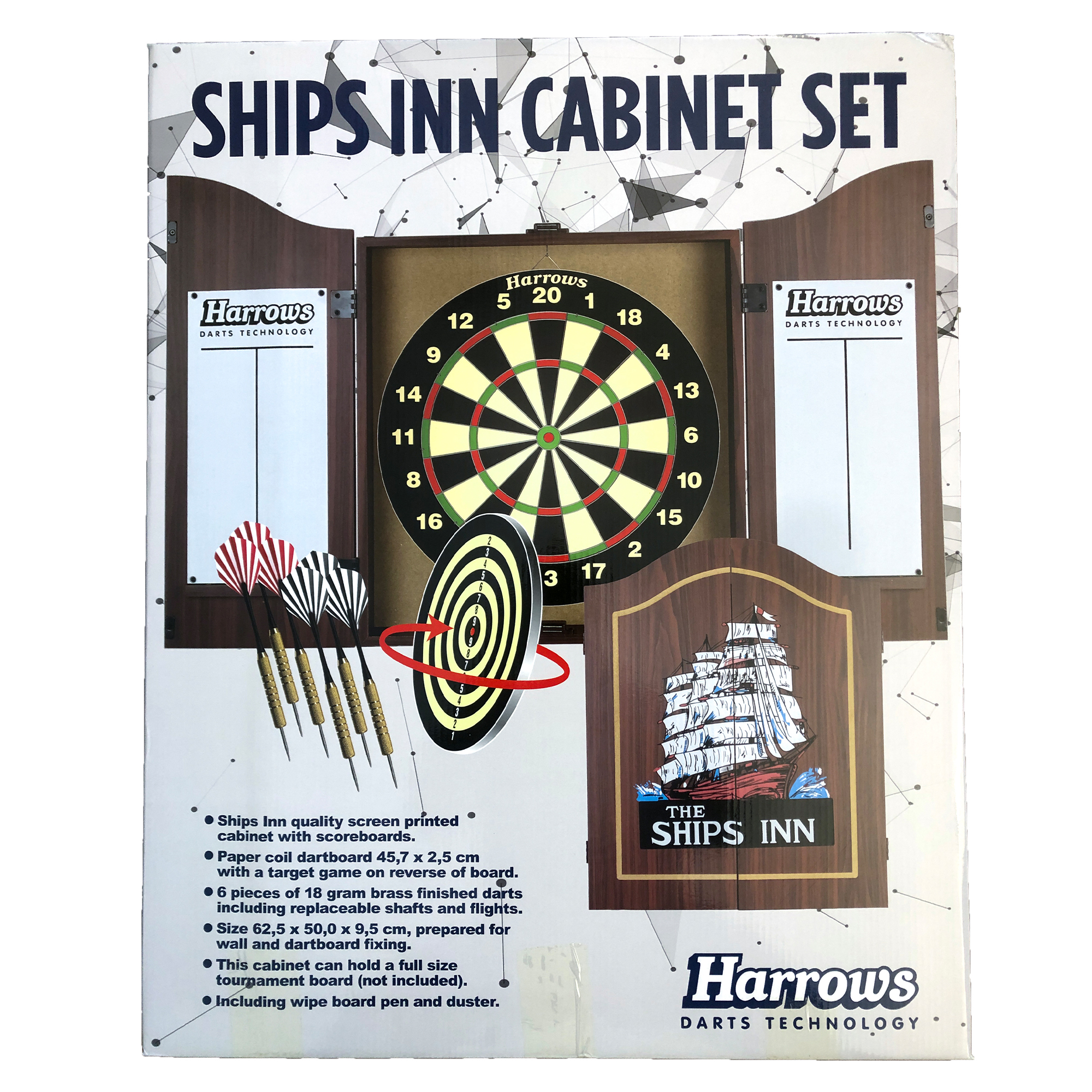 Harrows Ship Inn Cabinet Set - 2