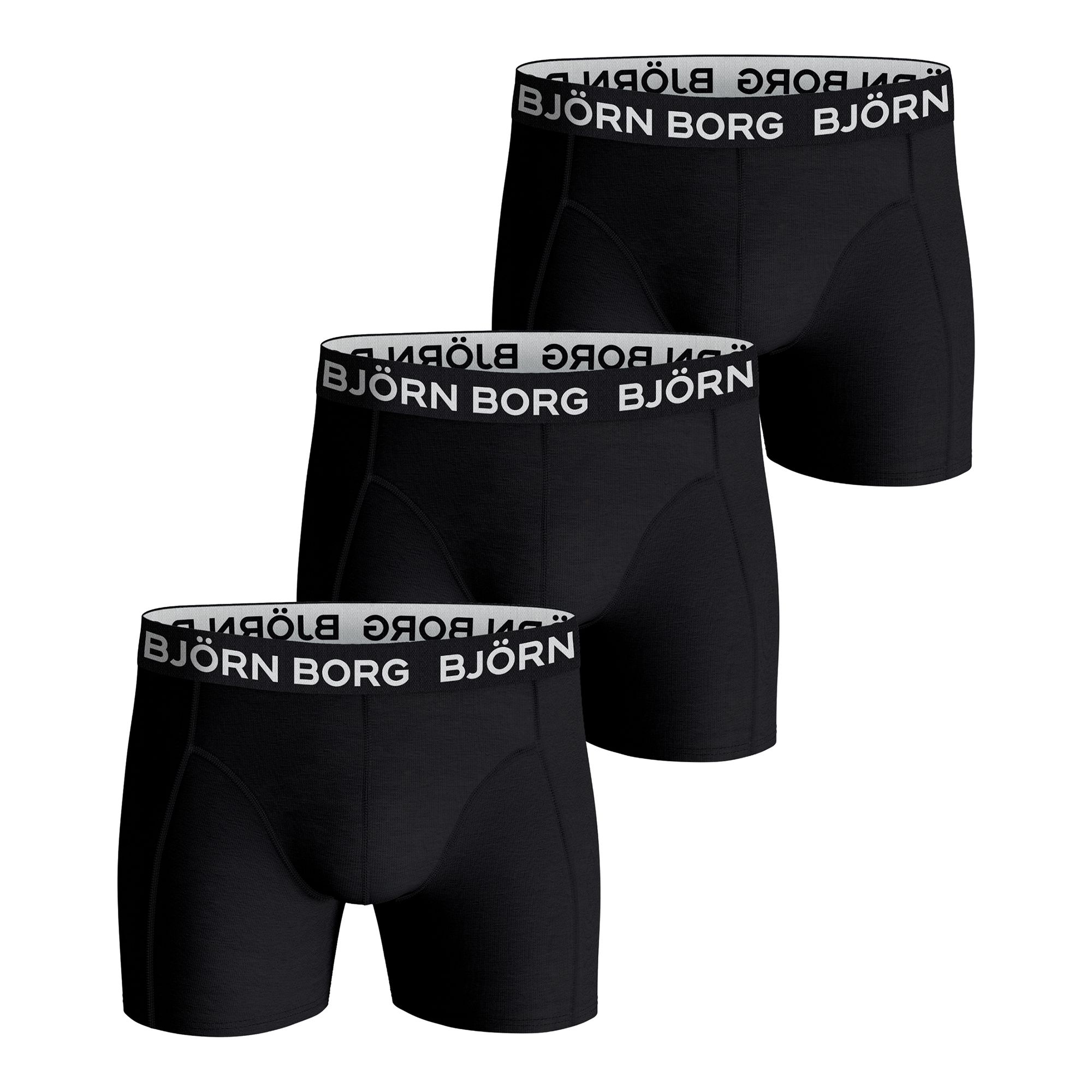 Björn Borg Cotton Stretch Boxer 3P Kalsonger - 2
