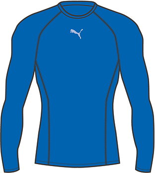 Puma Liga Baselayer Tee Ls JR (Bjärnums GoIF)