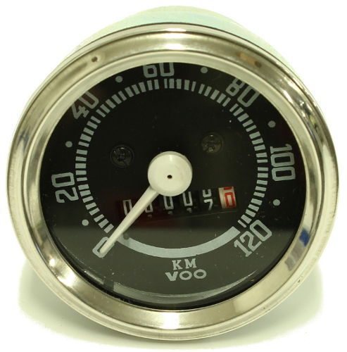 Hastighetsmätare 0-120km/h. 60mm.