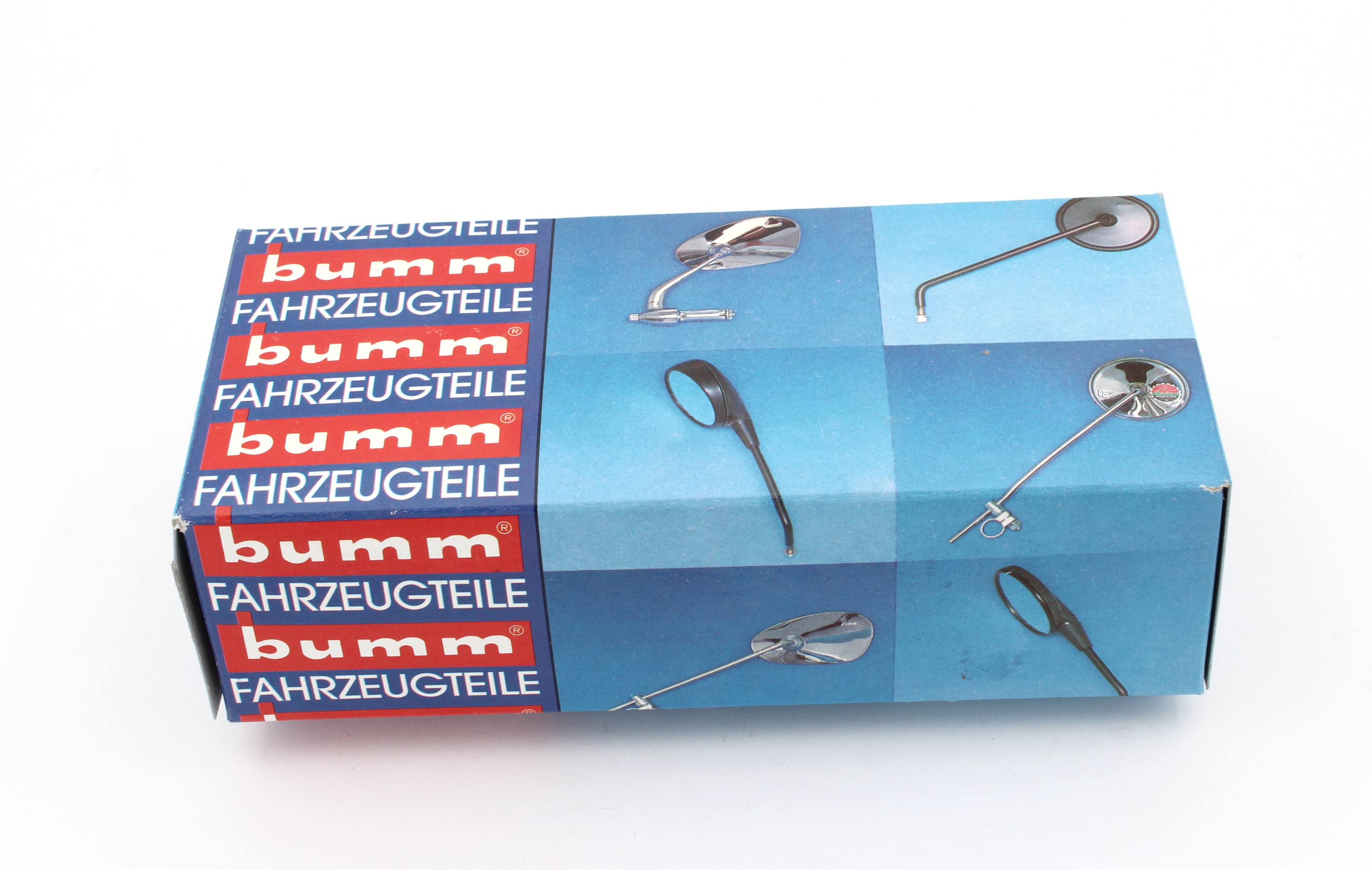 Backspegel vänster fästes i styret, enkel modell. - 2