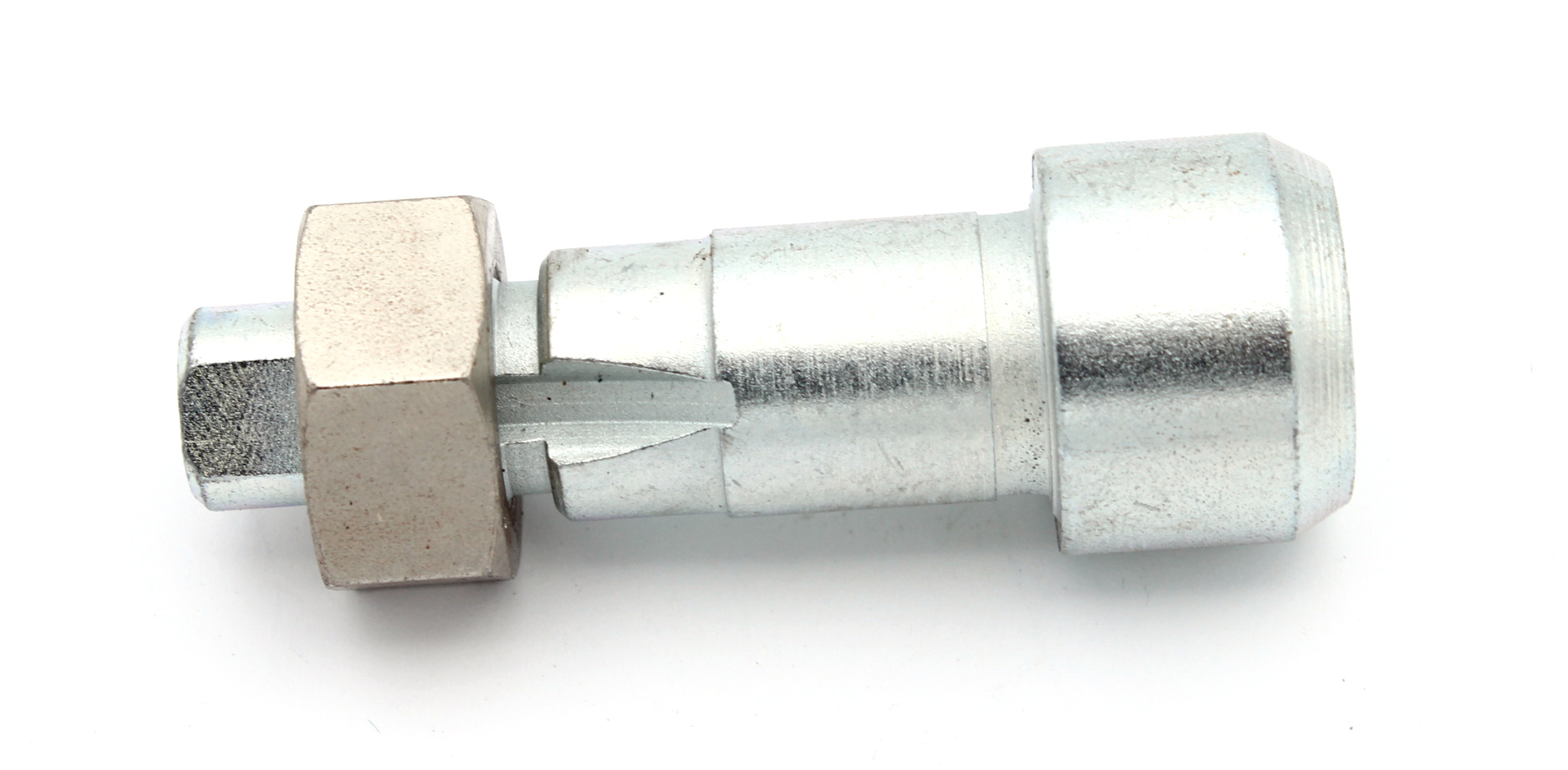 Bakdrevaxel med mutter, KS50 -76