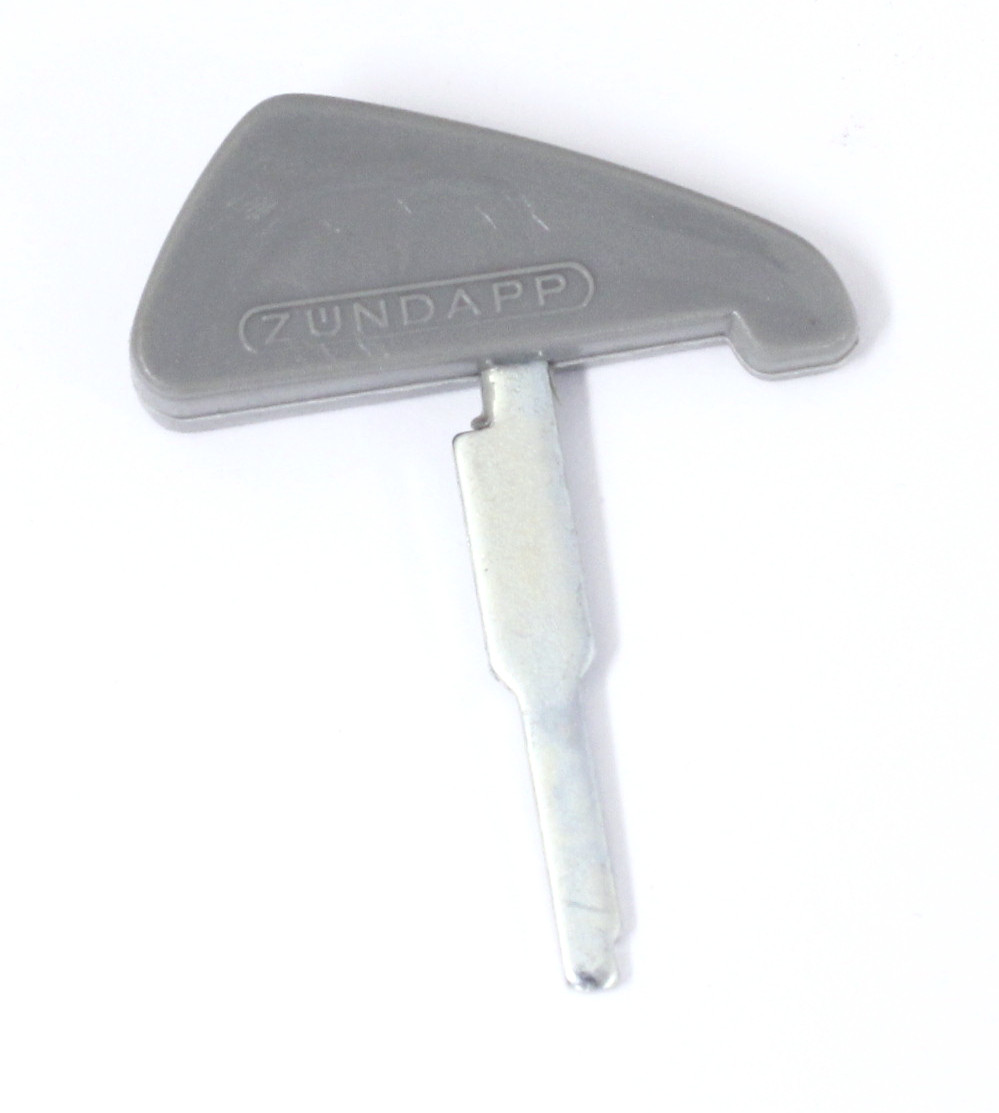 Tändningsnyckel "Zündapp" Grå.