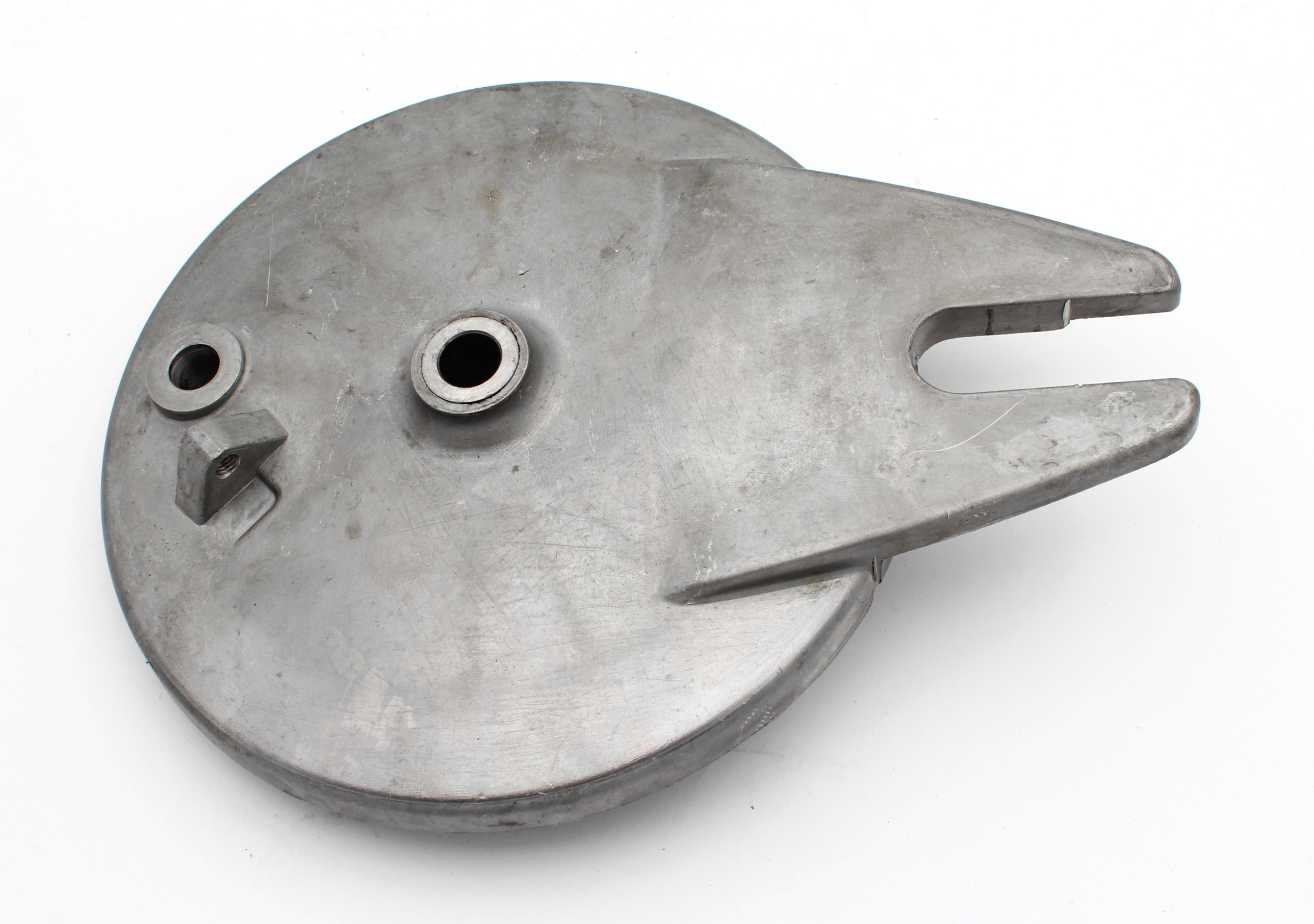 Bromssköld bak, 150mm.