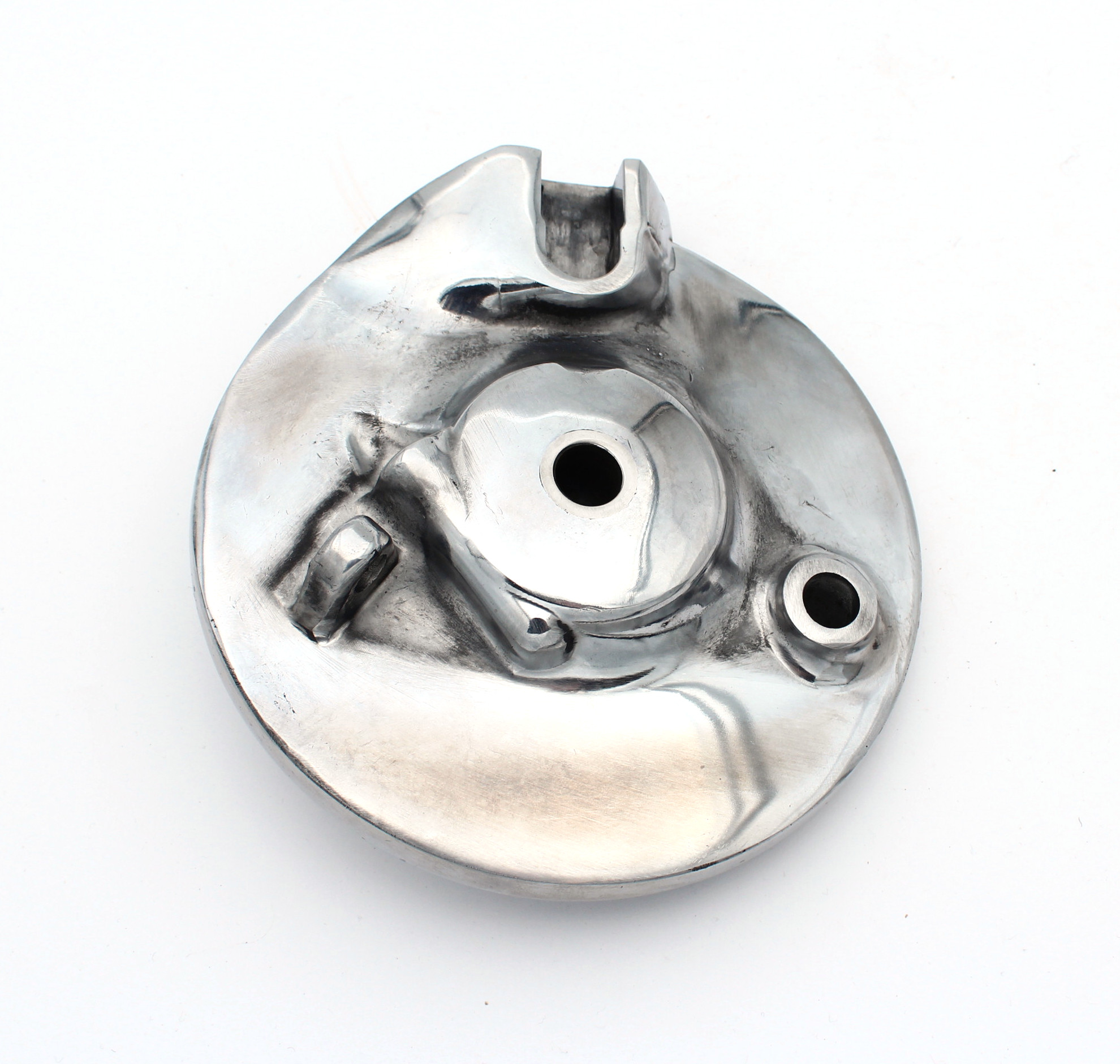 Bromssköld 120mm, fram.