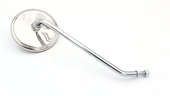Backspegel Rund Krom M8, Vänster