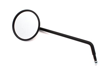 Backspegel  Rund Svart M8, Vänster