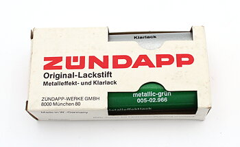 Lackstift Zundapp original Metallic-Grün