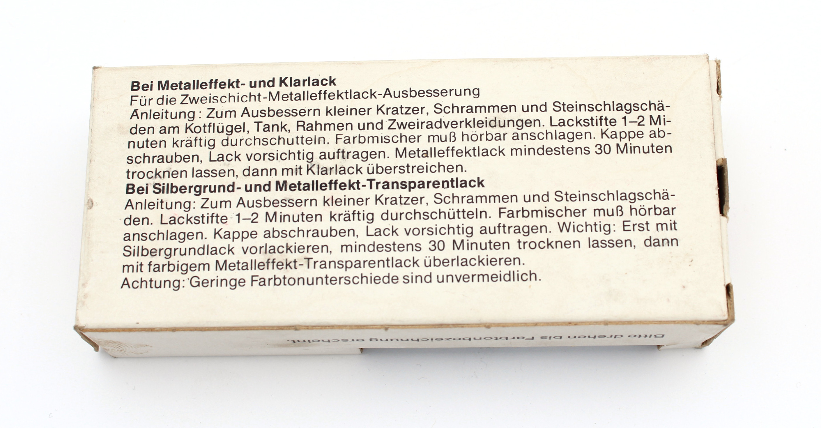 Lackstift Zundapp original Metallic-Goldorange - 3