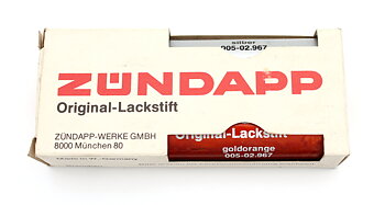 Lackstift Zundapp original Metallic-Goldorange